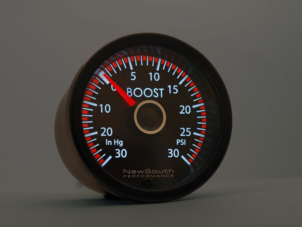 Mk6 Redline Boost Gauge