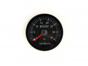 VW White 35 PSI Boost Gauge