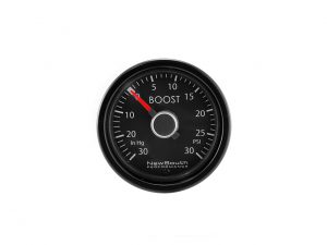 Mk5 Indigo 30 InHg 30 PSI Boost Gauge