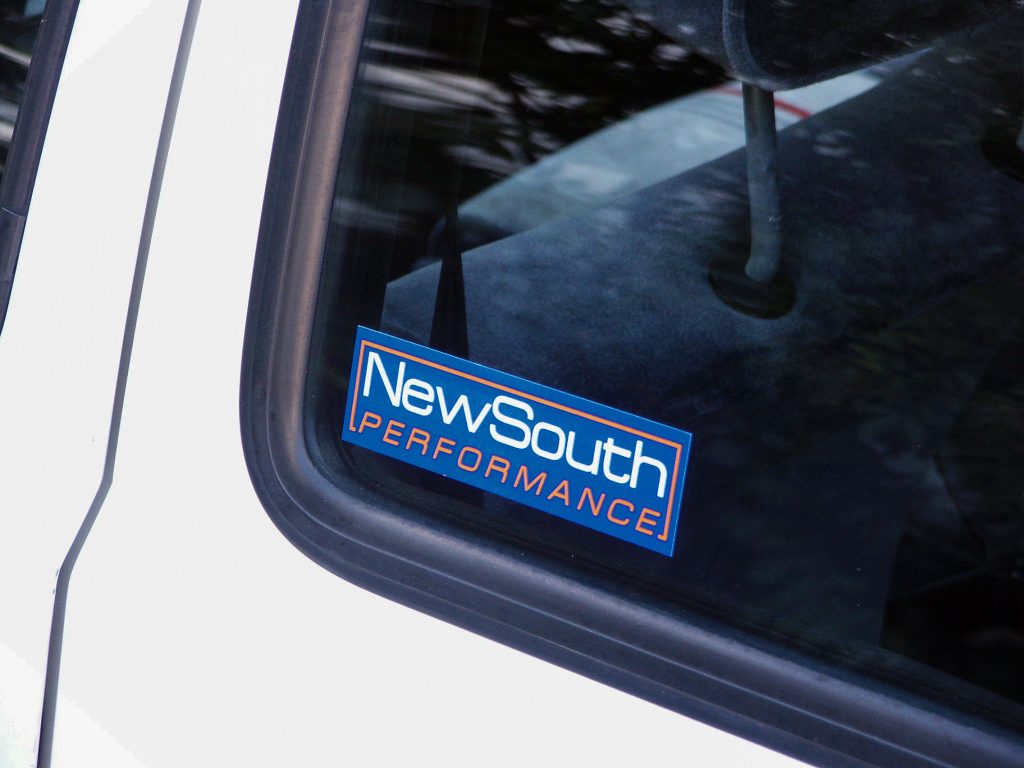 NewSouth Performance Sticker